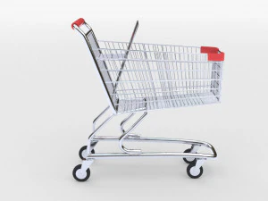 shopping cart 3D Model