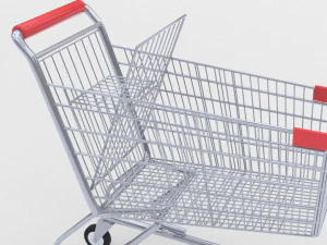 shopping cart 3D Model