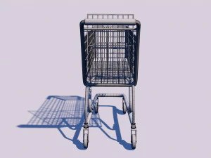 shopping cart 3D Model