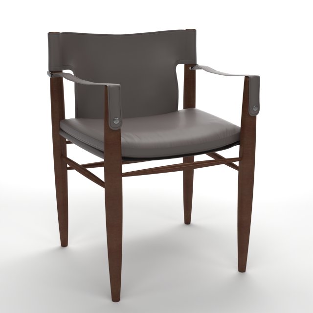 saddle chair high quality 3D 模型 .c4d .max .obj .3ds .fbx .stl .blend 
