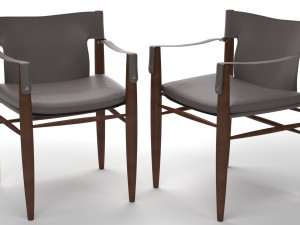 saddle chair high quality 3D 模型