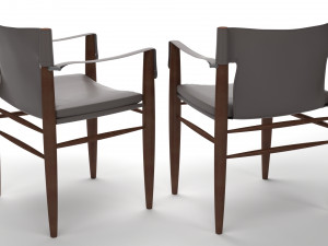 saddle chair high quality 3D 模型