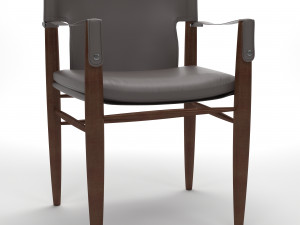 saddle chair high quality 3D 模型