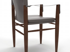 saddle chair high quality 3D 模型