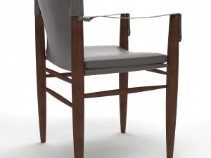 saddle chair high quality 3D Model