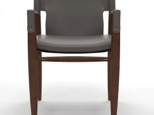 saddle chair high quality 3D Model