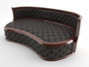 modern luxury upholstered furniture -1b 3D Model