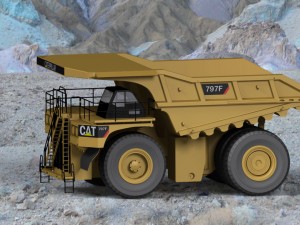 caterpillar 797f 3D Модель