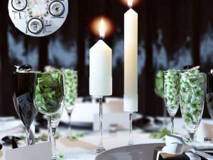 table setting 3D Model