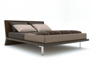 bed angie italian factory poliform 3D मॉडल
