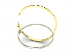 gold bracelet 3D Model
