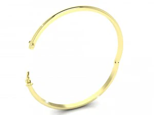 gold bracelet 3D Model
