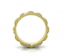 infinite diamond ring all around 3D 모델