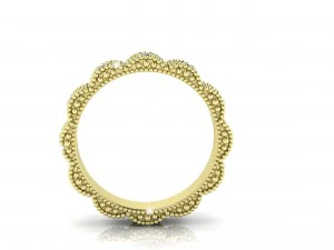 infinite diamond ring all around 3D Model