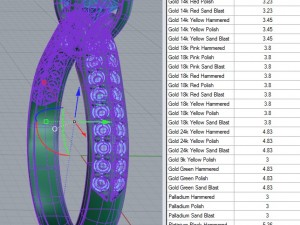 engagement diamond ring 2 3D-Modell