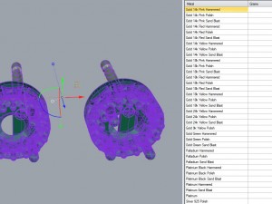 diamonds earrings Model 3D