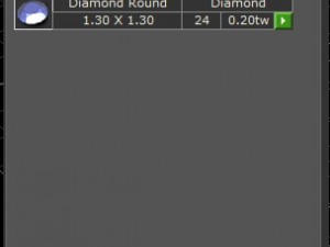 flower and leaves diamonds engagement ring 3D Модель