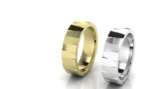 free wedding ring 3D Model .c4d .max .obj .3ds .fbx .stl .blend 
