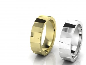 free wedding ring 3D Model