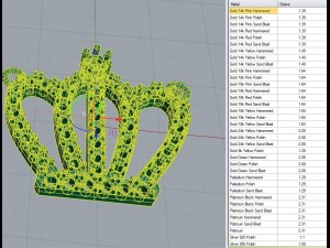 crown pendant 3D Model
