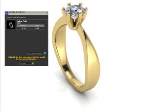diamonds solitaire ring 070ct engagement ring Modèle 3D