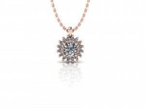 diamonds pendant 3D Модель