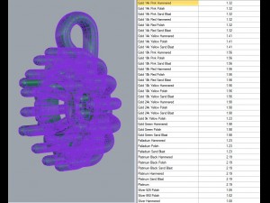 diamonds pendant 3D Модель