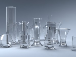 a set of 13 vases Modelo 3D
