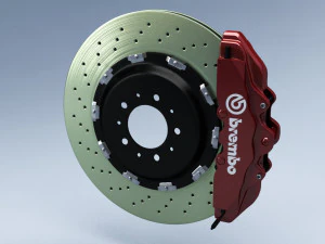 brembo fren sistemi 3D Model