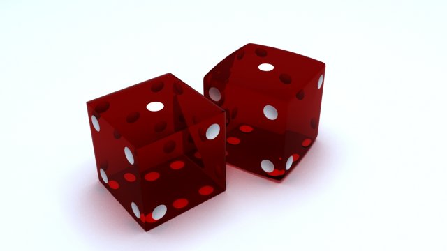 dices Model 3D .c4d .max .obj .3ds .fbx .stl .blend 