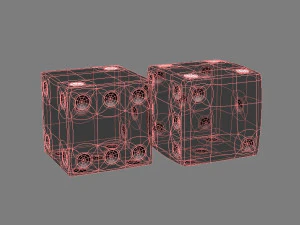 dices 3D Model