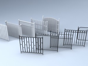 fences 3D 模型