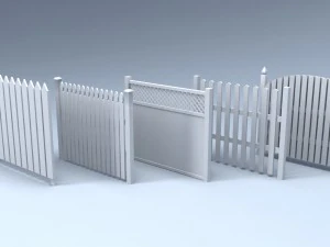 огорожі 3D Модель