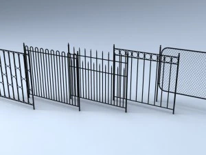 огорожі 3D Модель