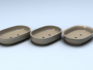 bonsai pots Model 3D