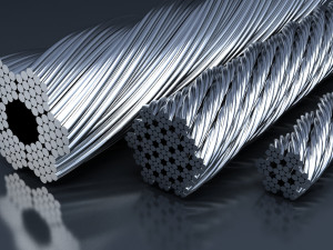steel ropes 3D Model