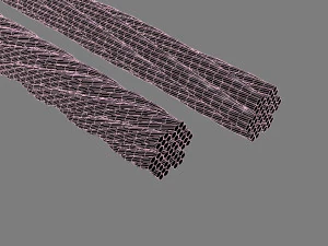 cordas de a&ccedil;o Modelo 3D