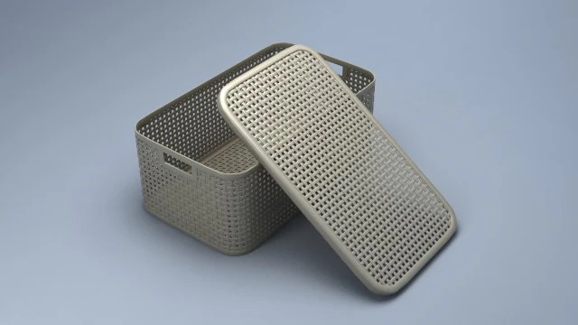 basket 3D Model .c4d .max .obj .3ds .fbx .stl .blend
