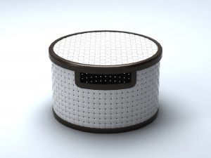 round basket 3D 모델