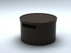 round basket 3D Model