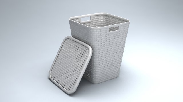 high basket 3D 模型 .c4d .max .obj .3ds .fbx .stl .blend 