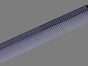 hair comb 3D Model