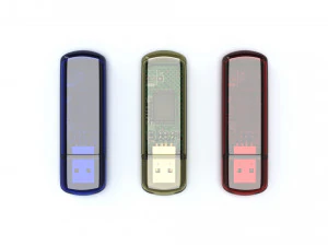 usb flash drive 3D Model