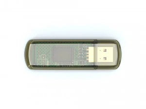 usb flash drive 3D Model
