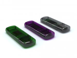 usb flash drive 3D Model