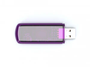 usb flash drive 3D Model