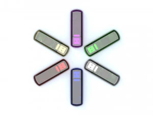 usb flash drive 3D Model