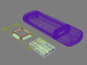 usb flash drive 3D Model