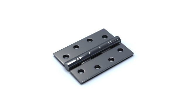 hinge for door 3D Model .c4d .max .obj .3ds .fbx .stl .blend 