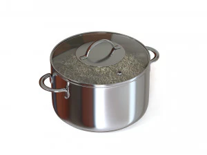 cooking pots 3D Model